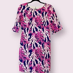 Lilly Pulitzer Coral Print Dress